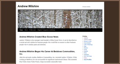Desktop Screenshot of andrewwilshire.corporatereferences.com