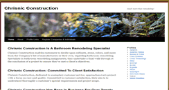Desktop Screenshot of chrisnicconstruction.corporatereferences.com