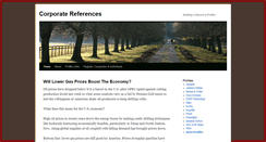 Desktop Screenshot of corporatereferences.com