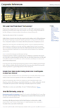 Mobile Screenshot of corporatereferences.com