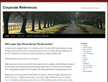 Tablet Screenshot of corporatereferences.com
